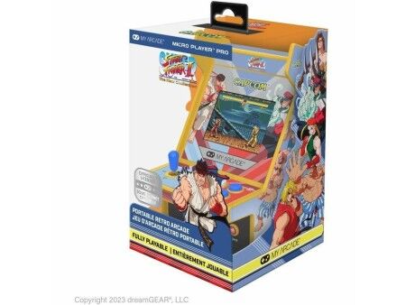 Przenośna konsola do gier My Arcade Micro Player PRO - Super Street Fighter II Retro Games
