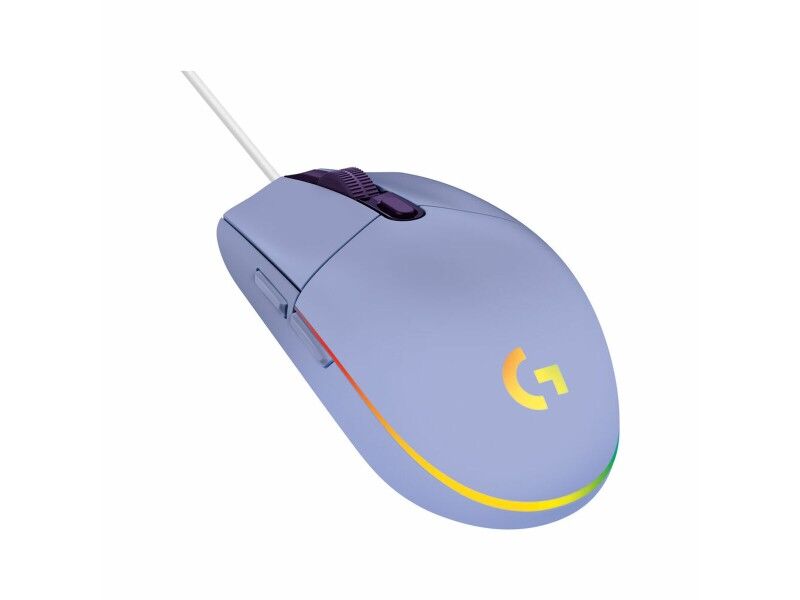 Myszka Logitech G203 Lightsync Liliowy