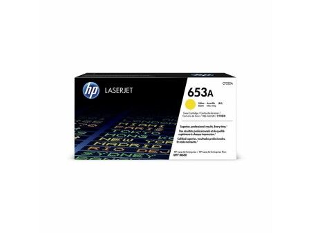 Toner HP Cartucho de tóner original LaserJet HP 653A amarillo Żółty