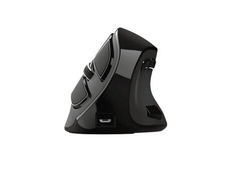 Myszka Bezprzewodowa Trust Voxx Czarny Ergonomiczny Pionowy Bluetooth Wielokrotnego ładowania