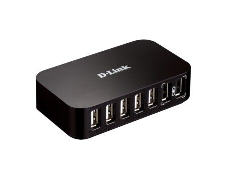 HUB USB D-Link DUB-H7/E USB 2.0 Czarny