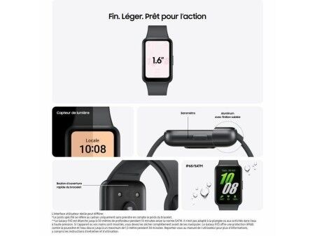 Zegarek Męski Samsung Galaxy Fit 3 Szary