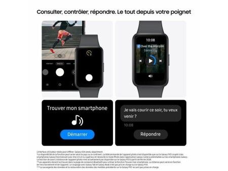 Zegarek Męski Samsung Galaxy Fit 3 Szary