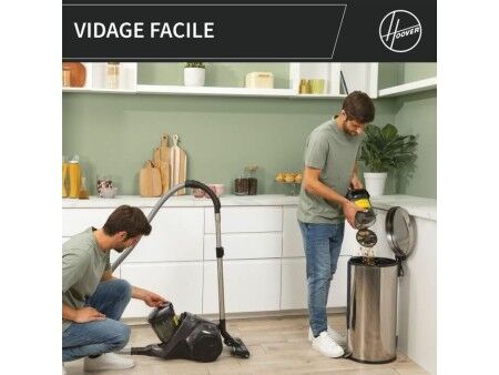 Odkurzacz Hoover HP321PAF 850 W Czarny Szary