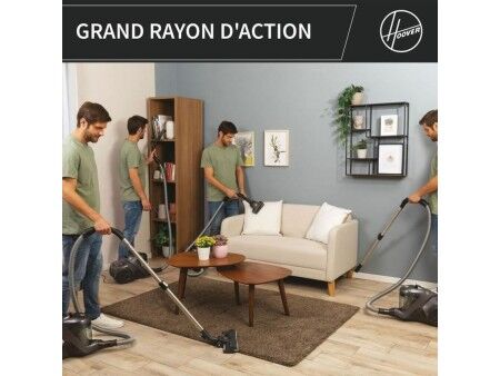Odkurzacz Hoover HP321PAF 850 W Czarny Szary