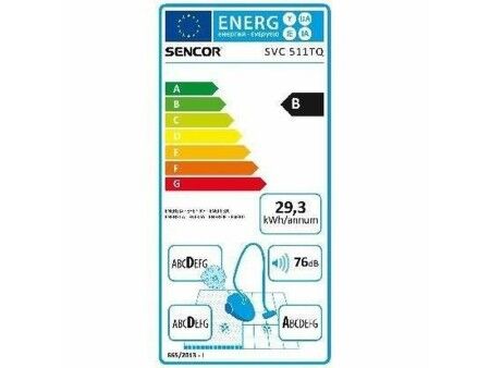 Odkurzacz Sencor SVC-511TQ 890 W