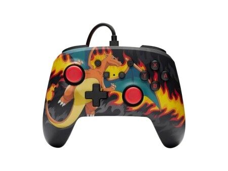 Pad do gier/ Gamepad Powera Charizad Firestorm Żółty Nintendo Switch