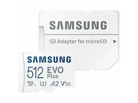 Karta Pamięci Micro-SD z Adapterem Samsung EVO Plus 2023 512 GB