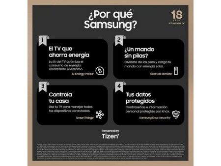 Smart TV Samsung TQ55Q77DATXXC 55" 4K Ultra HD LED HDR QLED