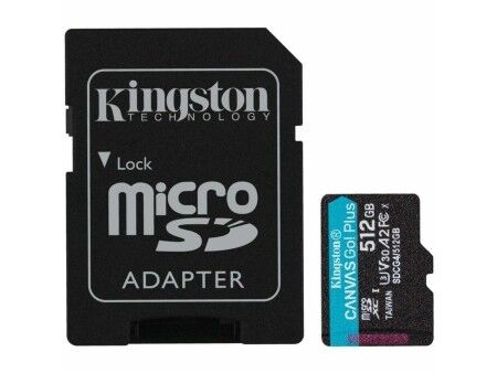 Karta Pamięci Micro-SD z Adapterem Kingston CANVAS Go! Plus 512GB microSD XC 512 GB
