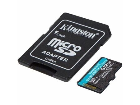 Karta Pamięci Micro-SD z Adapterem Kingston CANVAS Go! Plus 512GB microSD XC 512 GB