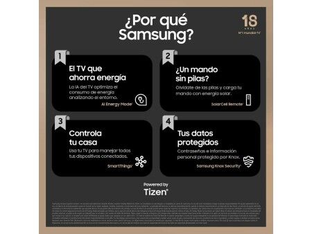 Smart TV Samsung TQ55Q77DATXXC 55" 4K Ultra HD LED HDR QLED