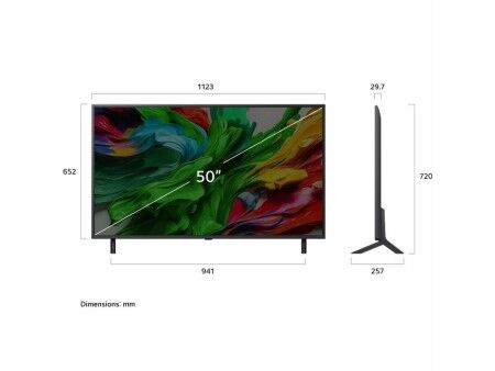 Smart TV LG 50QNED87A6D.AEU 4K Ultra HD 50" LED HDR Edge-LED QNED