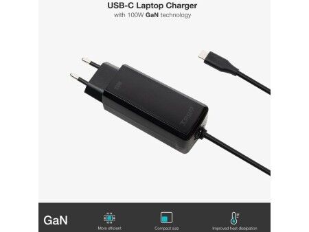 Ładowarka do Laptopa TooQ TQLC-USBCGAN100PD-C 100 W