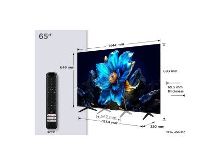 Smart TV TCL 65P7K 65" 4K Ultra HD HDR QLED