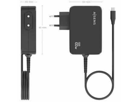 Ładowarka do Laptopa Aisens ASCH-1PD100WL50-BK 100 W