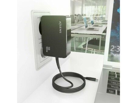Ładowarka do Laptopa Aisens ASCH-1PD100WL50-BK 100 W