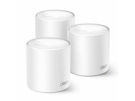 Wzmacniacz Wifi + Router + Punkt Dostępu TP-Link DECO X10(3-PACK) Biały