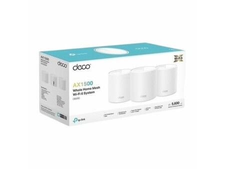 Wzmacniacz Wifi + Router + Punkt Dostępu TP-Link DECO X10(3-PACK) Biały