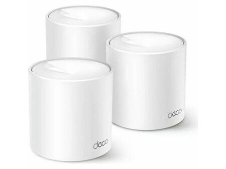 Wzmacniacz Wifi + Router + Punkt Dostępu TP-Link DECO X10(3-PACK) Biały