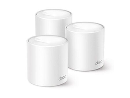 Wzmacniacz Wifi + Router + Punkt Dostępu TP-Link DECO X10(3-PACK) Biały
