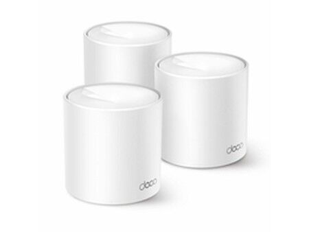 Wzmacniacz Wifi + Router + Punkt Dostępu TP-Link DECO X10(3-PACK) Biały