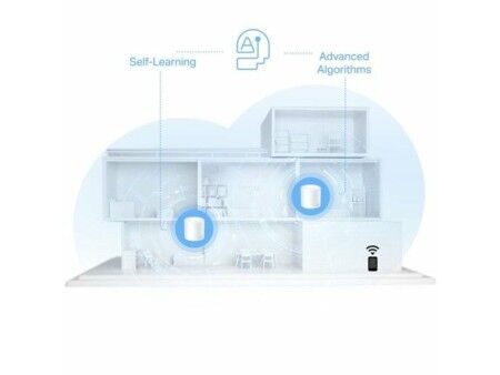 Wzmacniacz Wifi + Router + Punkt Dostępu TP-Link DECO X10(3-PACK) Biały