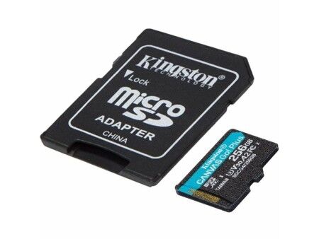 Karta Pamięci Micro-SD z Adapterem Kingston CANVAS Go! Plus 256 GB