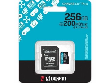 Karta Pamięci Micro-SD z Adapterem Kingston CANVAS Go! Plus 256 GB