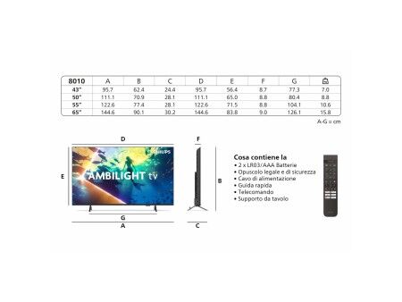 Smart TV Philips 50PUS8010/12