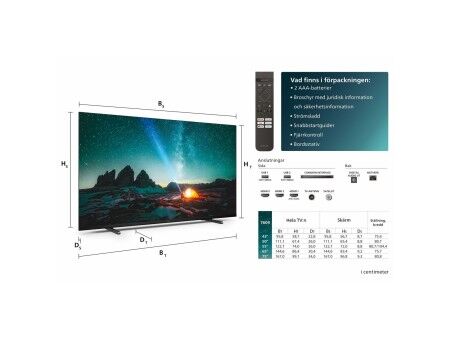 Smart TV Philips 43PUS7609/12