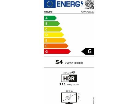Smart TV Philips 43PUS7609/12
