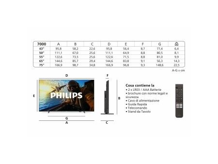 Smart TV Philips 50PUS7000/12
