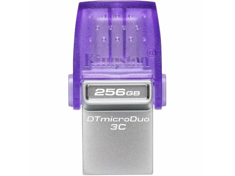 Pamięć USB Kingston DataTraveler microDuo 3C Fiolet 256 GB