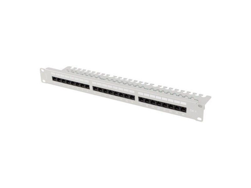 PatchPanel 24 Portów UTP Kategoria 6 Lanberg PPU6-1124-S