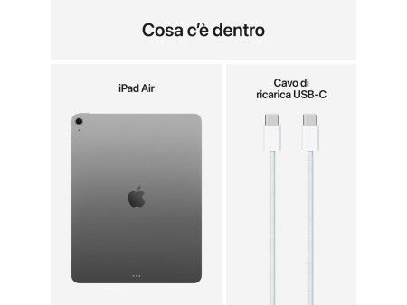 Tablet Apple MCNH4TY/A 13" 8 GB RAM 128 GB Szary M3