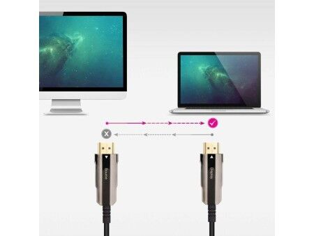 Kabel HDMI NANOCABLE 10.15.2080 80 m Czarny