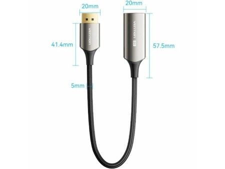 Kabel DisplayPort do HDMI Vention HFNBC Czarny