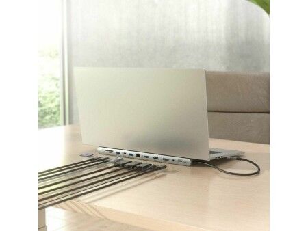 HUB USB Aisens ASUC-12P020-GR Szary 100 W 50 W