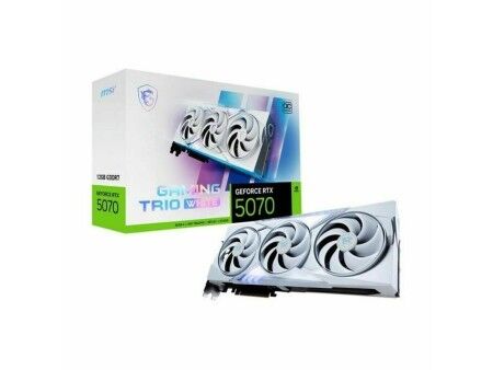 Karta Graficzna MSI GEFORCE RTX 5070 12G GAMING TRIO OC WHITE nvidia geforce rtx 5070 12 GB GDDR6X