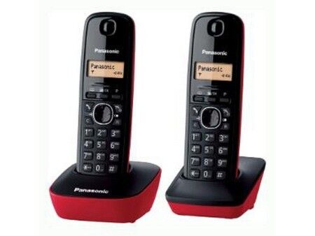 Telefon Bezprzewodowy Panasonic KX-TG1612 DECT Negro
