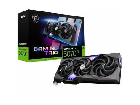 Karta Graficzna MSI GEFORCE RTX 5070 TI 16G GAMING TRIO OC nvidia geforce rtx 5070 ti 16 GB GDDR6X