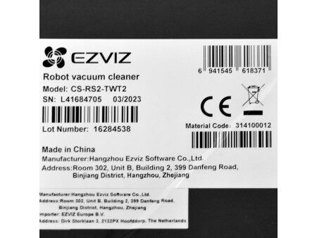 Inteligentny robot sprzątający Ezviz