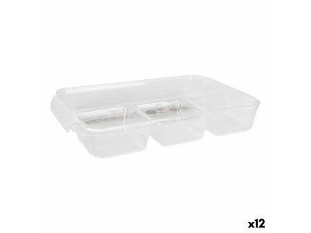 Wielofunkcyjny organizer Confortime Przezroczysty 37,5 x 23,5 x 5, cm (12 Sztuk)