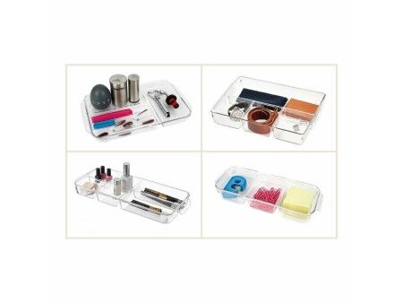 Wielofunkcyjny organizer Confortime Przezroczysty 37,5 x 23,5 x 5, cm (12 Sztuk)