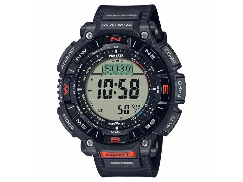 Zegarek Unisex Casio Czarny Szary
