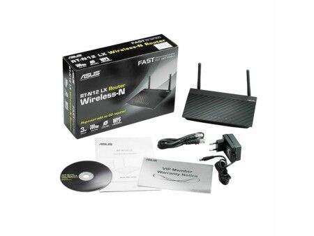 Router Asus RT-N12LX Czarny USB RJ45 Ethernet LAN Wi-Fi