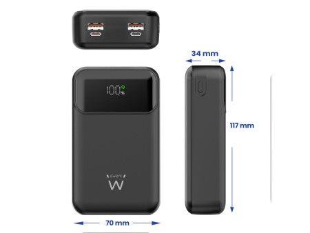 Powerbank Eminent EW1164 Czarny 20000 mAh