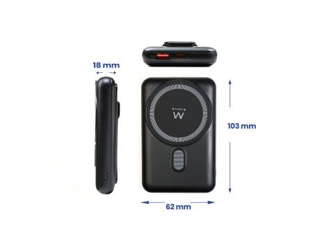 Powerbank Eminent EW1162 Czarny 10000 mAh