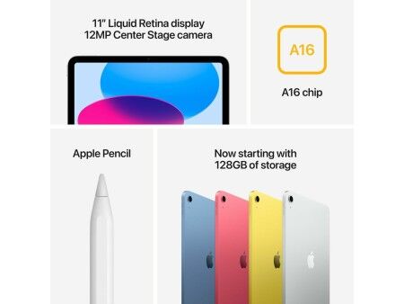 Tablet Apple MD7K4TY/A Srebrzysty 11" 256 GB